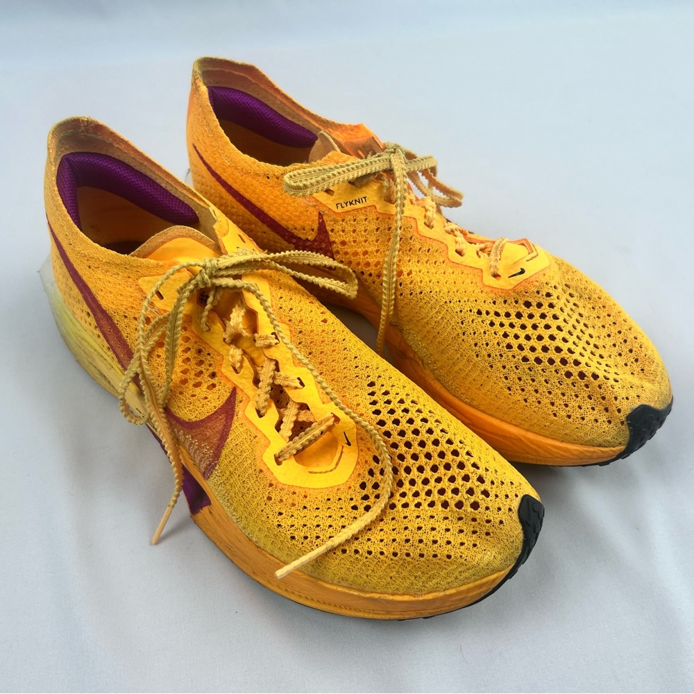 Nike Vaporfly 3 Yellow‎ Purple Flyknit ZoomX Running Shoes DV4130-800 Womens 9